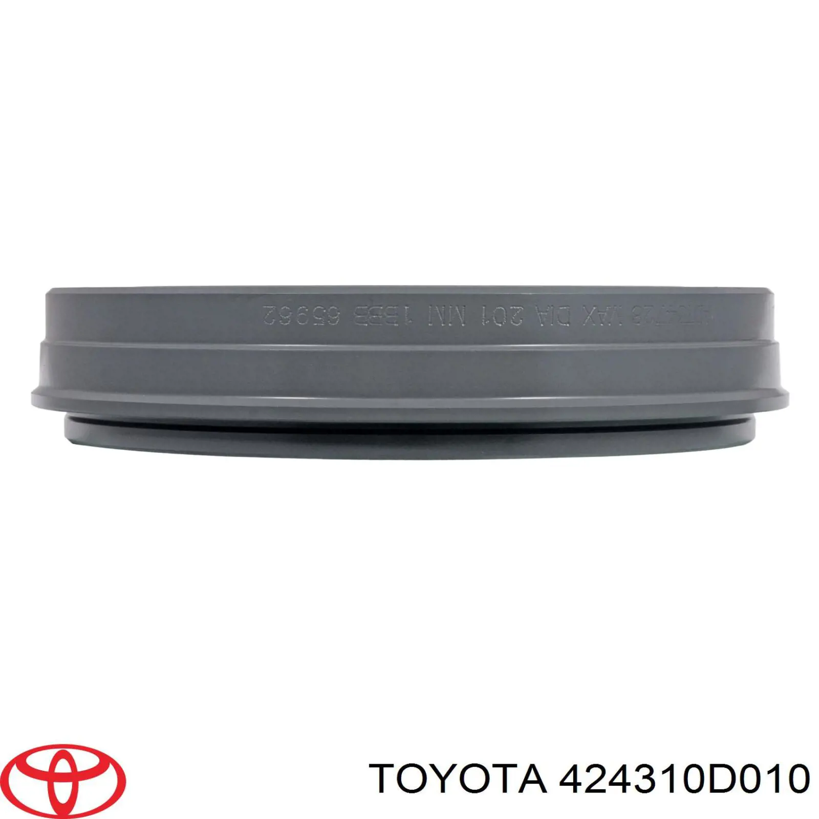 Барабан гальмівний задній Toyota 424310D010