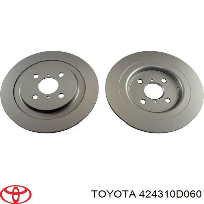 Задні дискові гальма Toyota 424310D060 ціна, від 29.61 USD