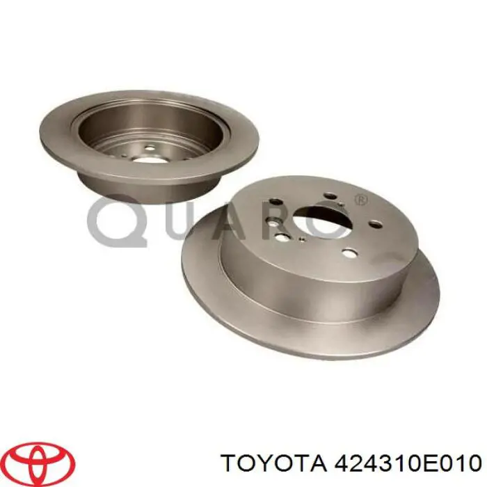Гальмівні диски 424310E010 Toyota