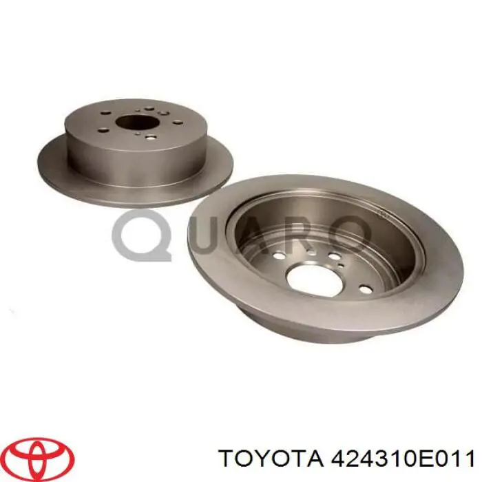424310E011 Toyota Дискові гальма