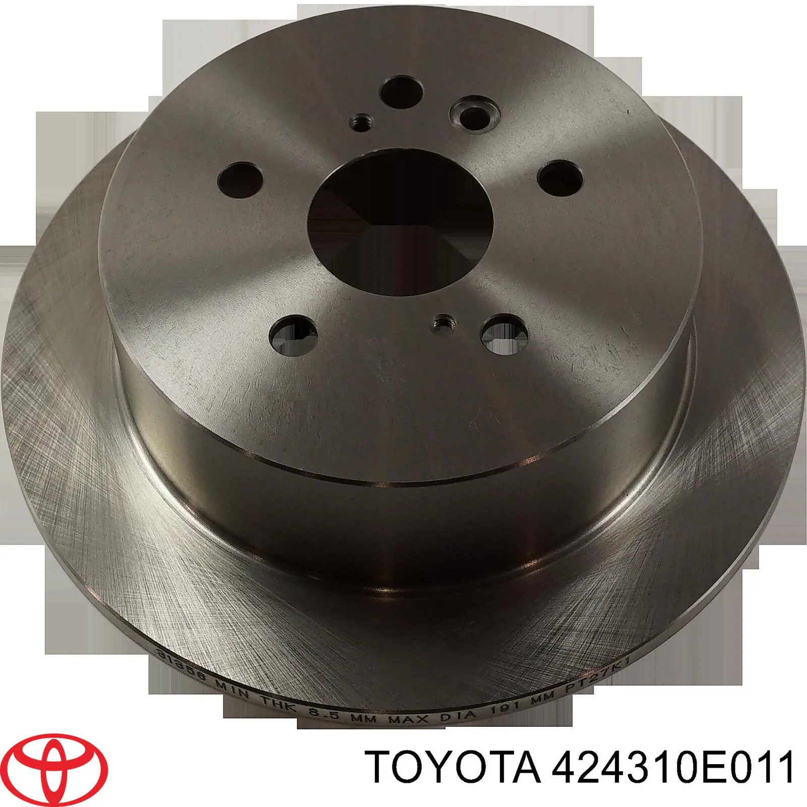 Диск гальмівний задній Toyota 424310E011
