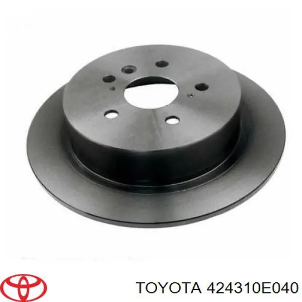 Купити 424310E040 Toyota Диск заднього гальма