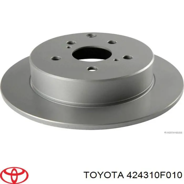 424310F010 Toyota диск гальмівний задній
