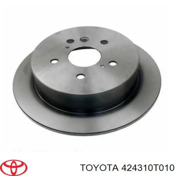 424310T010 Toyota диск гальмівний задній