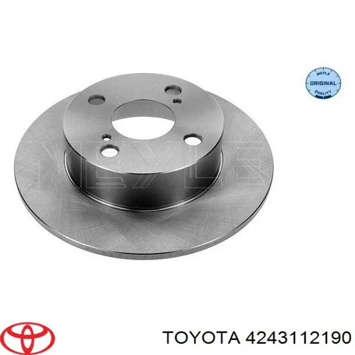 4243112190 Toyota Дискові гальма
