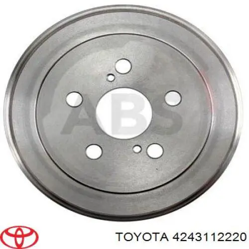 Барабан гальмівний задній 4243112220 Toyota