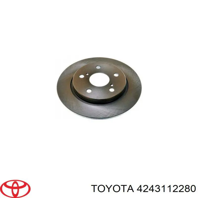 4243112280 Toyota Дискові гальма