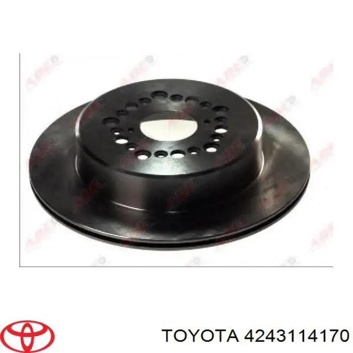 Купити 4243114170 Toyota Диск заднього гальма