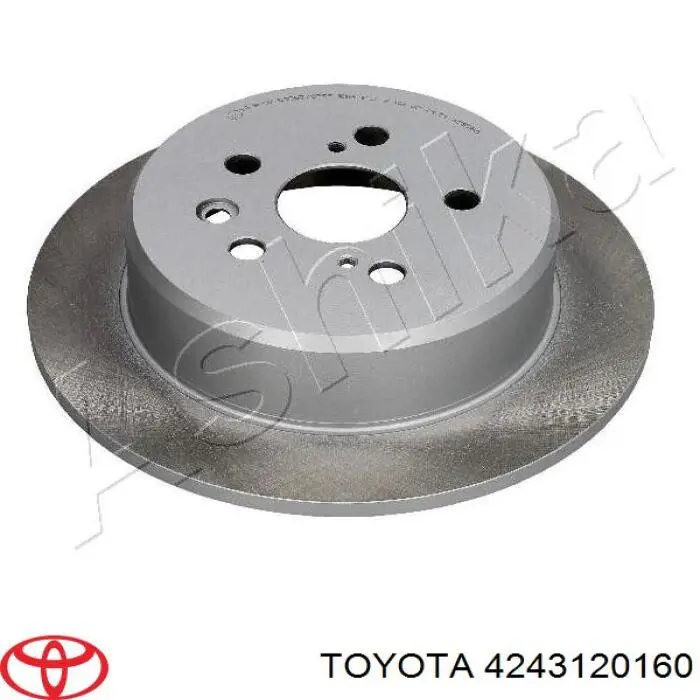 4243120160 Toyota диск гальмівний задній