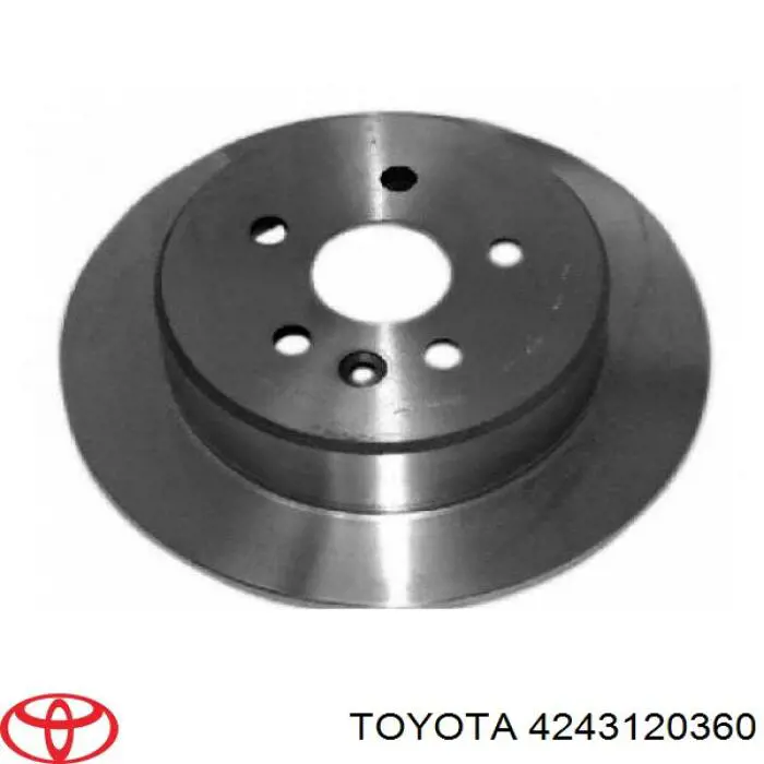Гальмівні диски 4243120360 Toyota
