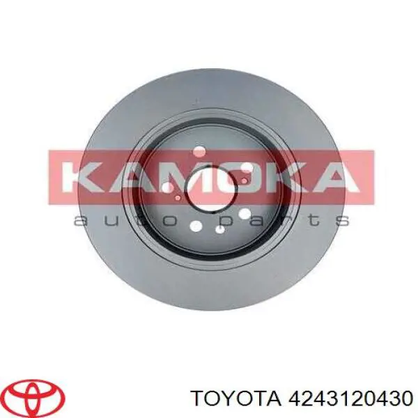 Диск гальмівний задній Toyota 4243120430
