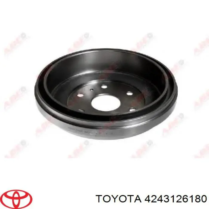 Барабан гальмівний задній Toyota 4243126180 ціна, від 79.60 USD