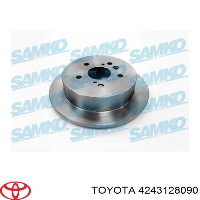 4243128090 Toyota Дискові гальма