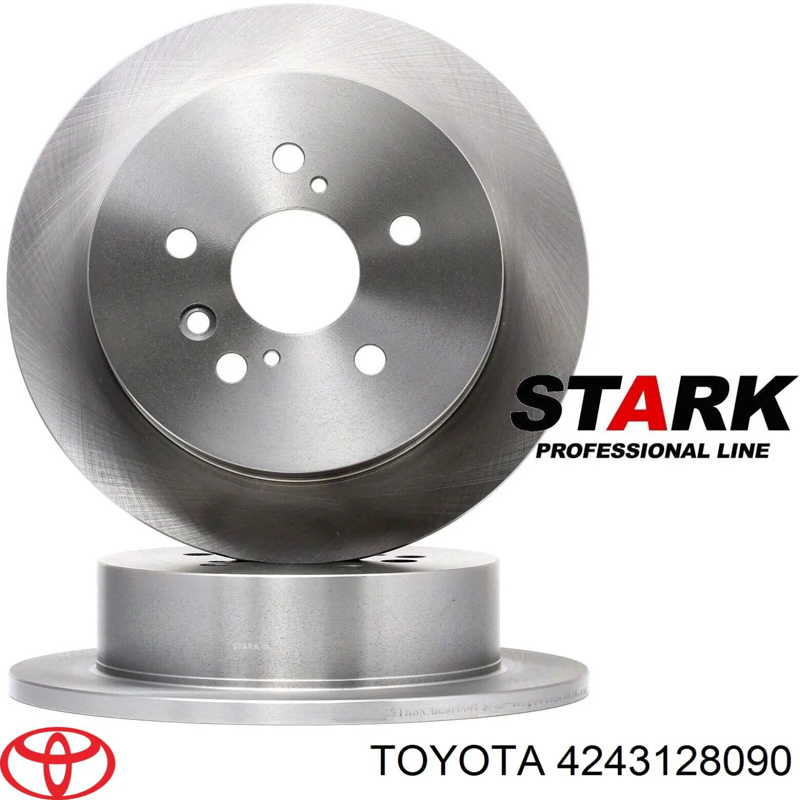 Задні дискові гальма Toyota 4243128090 ціна, від 36.98 USD