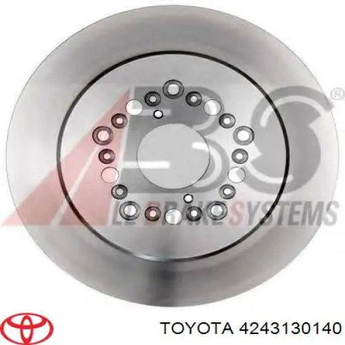 Задні дискові гальма Toyota 4243130140 ціна, від 40.29 USD