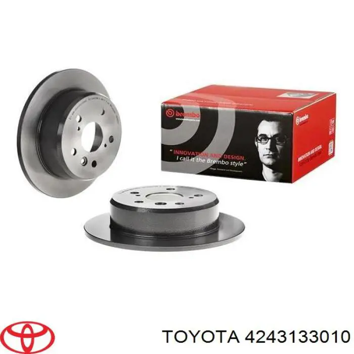 Купити 4243133010 Toyota Диск заднього гальма