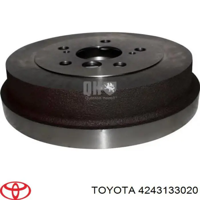 Барабан гальмівний задній Toyota 4243133020 ціна, від 31.97 USD