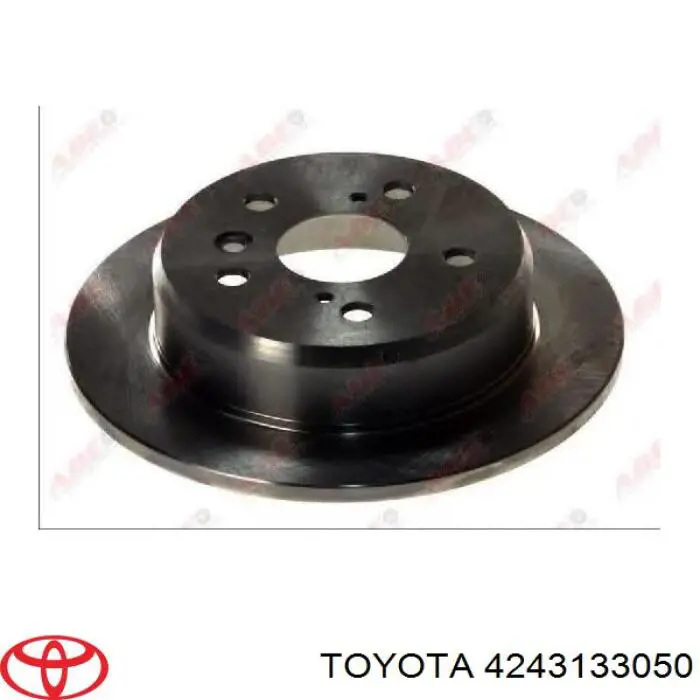 Задні дискові гальма Toyota 4243133050 ціна, від 38.55 USD
