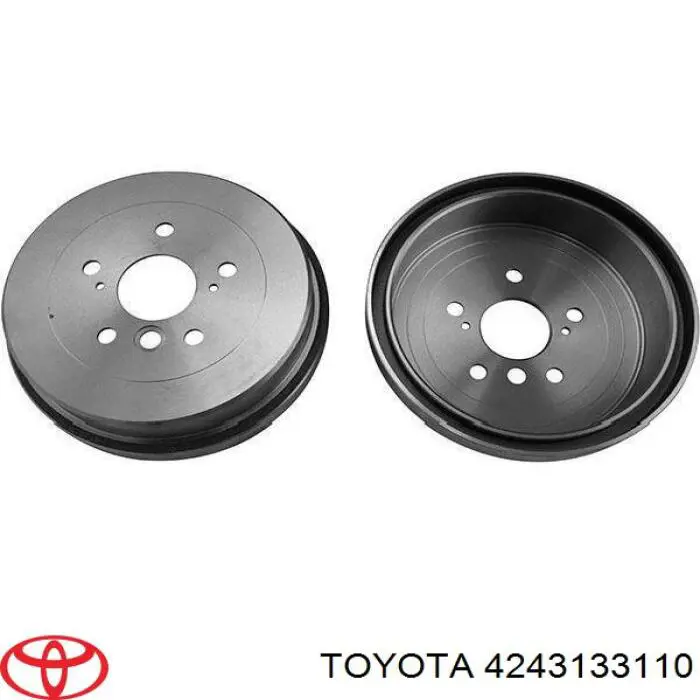 Барабан гальмівний задній Toyota 4243133110 ціна, від 31.96 USD