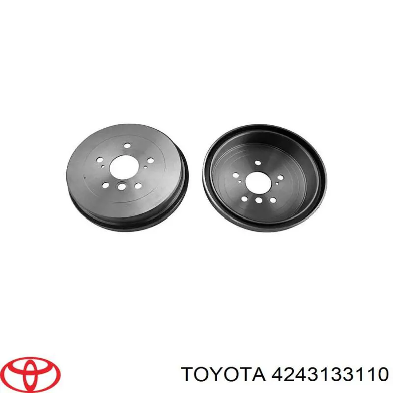Барабан гальмівний задній 4243133110 Toyota