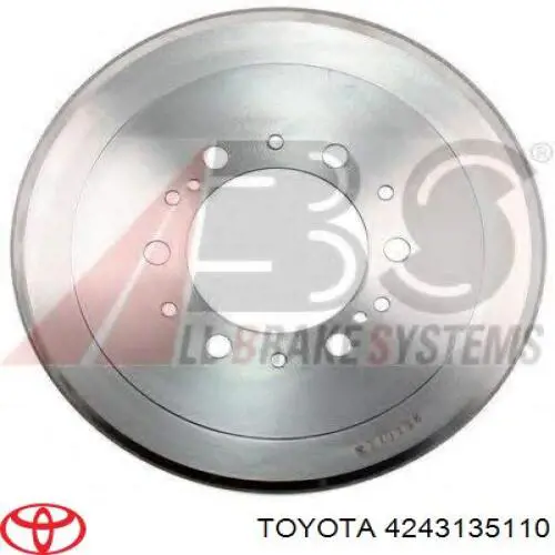 4243135110 Toyota Барабан гальмівний задній