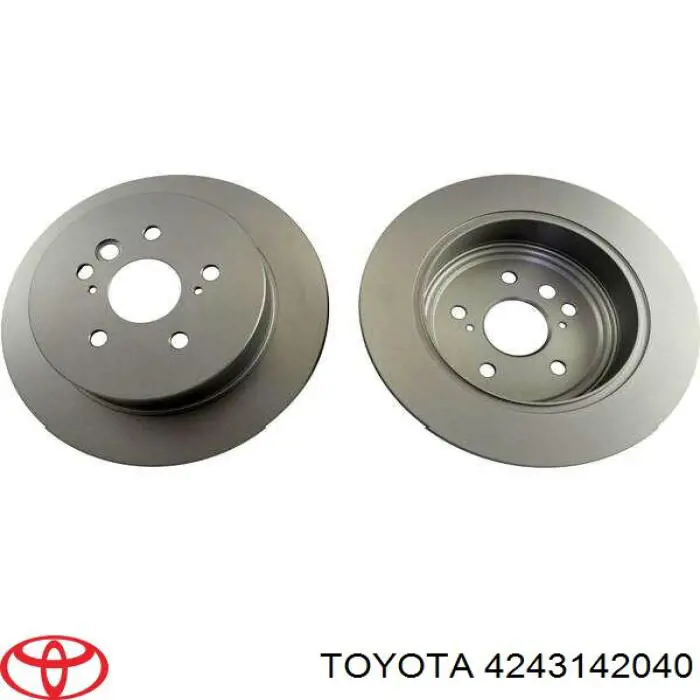 Гальмівні диски 4243142040 Toyota