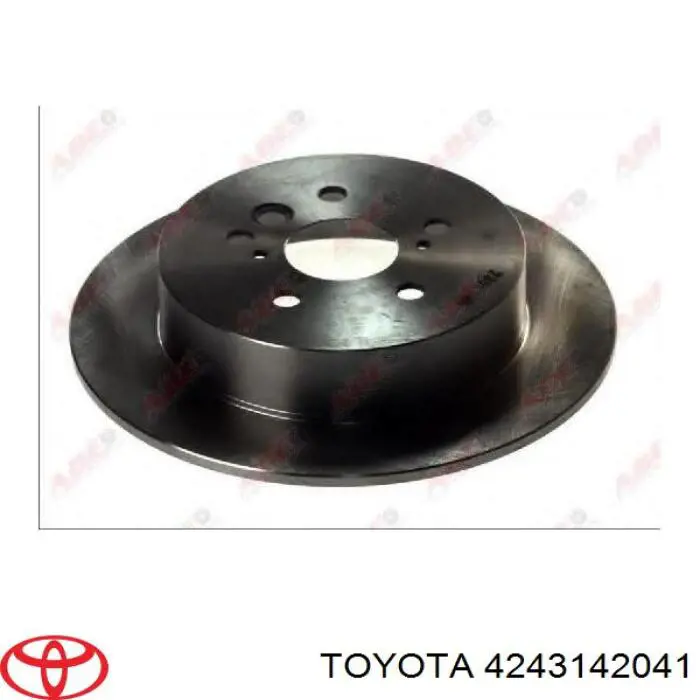Купити 4243142041 Toyota Диск заднього гальма