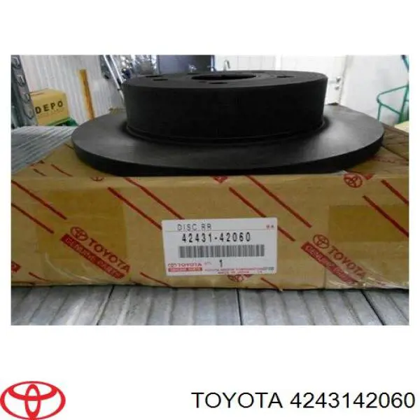 4243142060 Toyota диск гальмівний задній