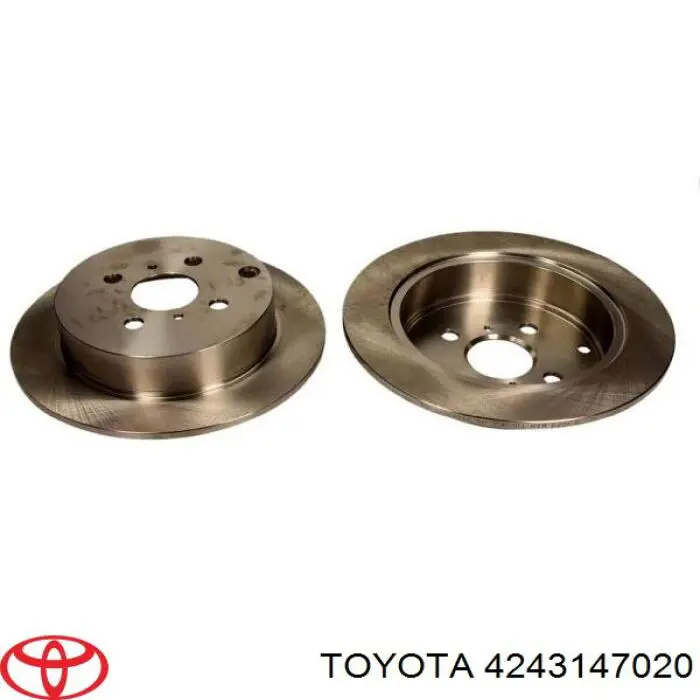 Купити 4243147020 Toyota Диск заднього гальма