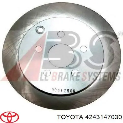 4243147030 Toyota Дискові гальма