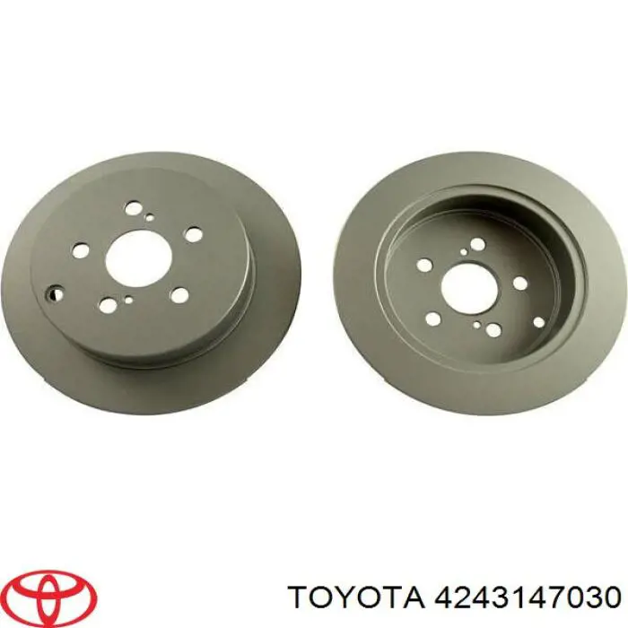 Купити 4243147030 Toyota Диск заднього гальма