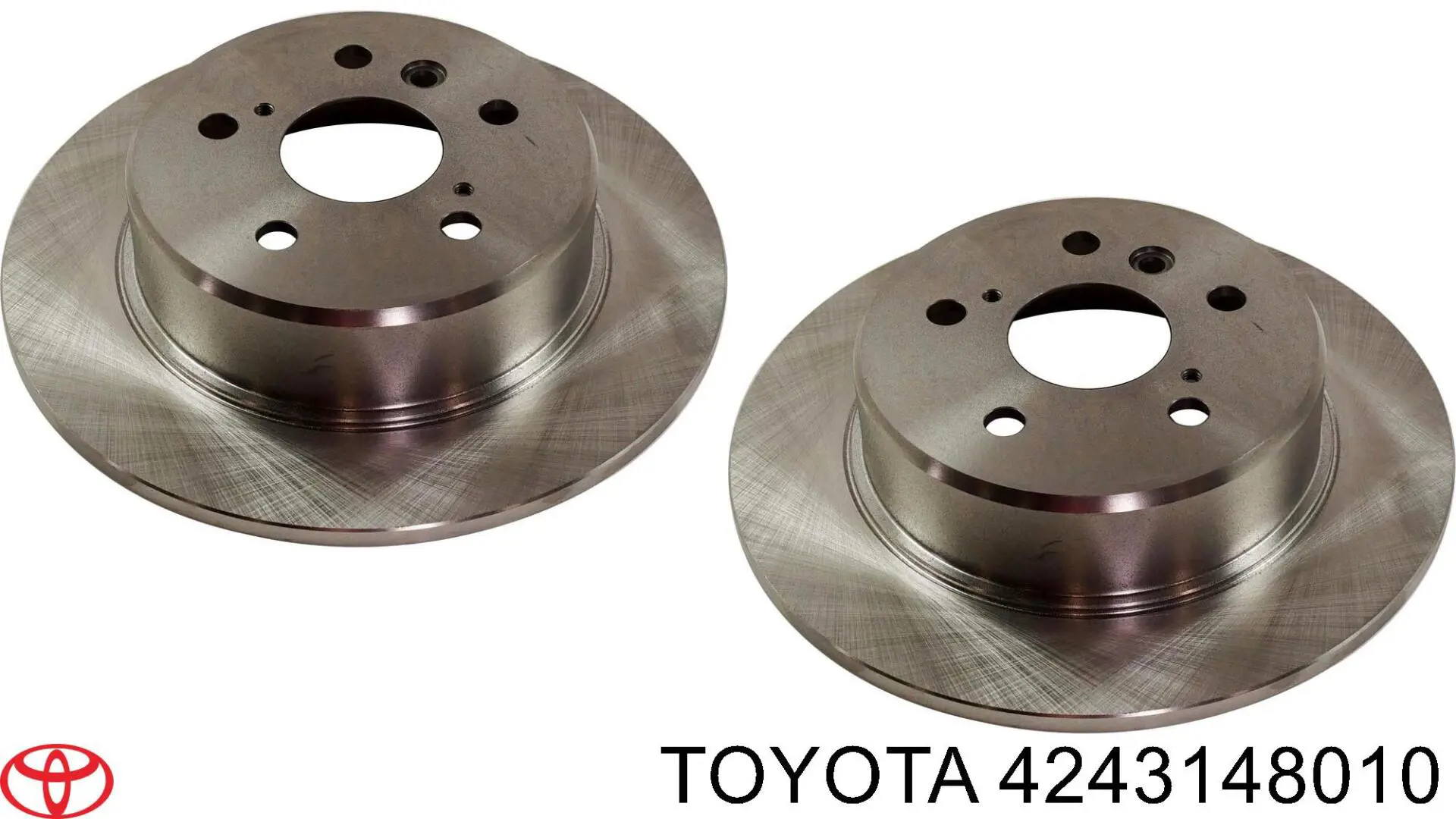 Диск гальмівний задній Toyota 4243148010