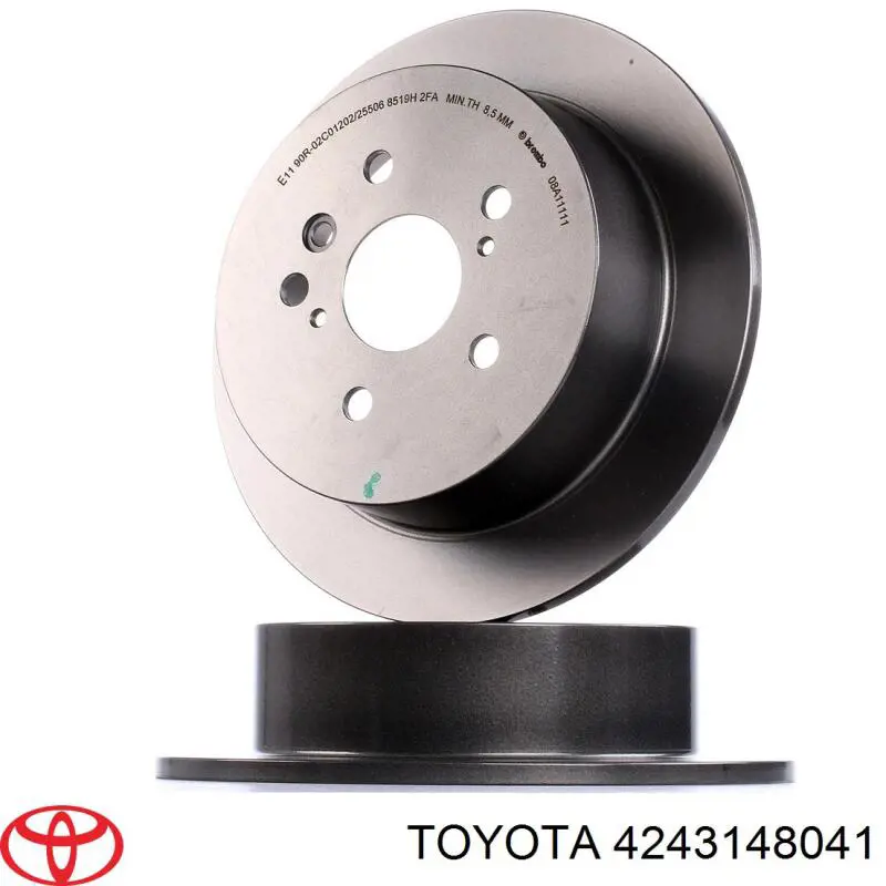Купити 4243148041 Toyota Диск заднього гальма