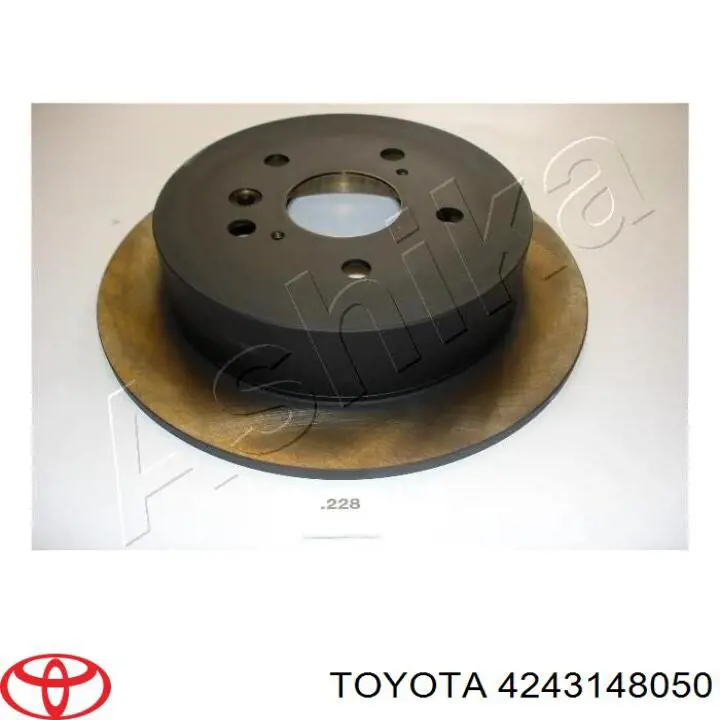 Диск гальмівний задній Toyota 4243148050