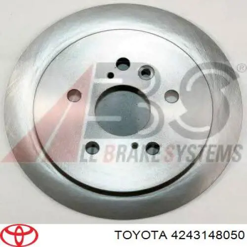 Купити 4243148050 Toyota Диск заднього гальма