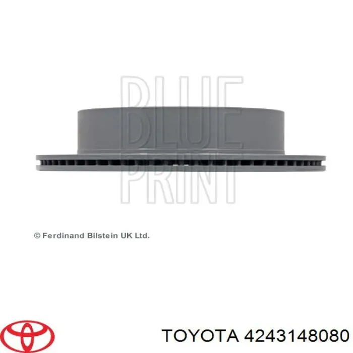 Задні дискові гальма Toyota 4243148080 ціна, від 75.10 USD