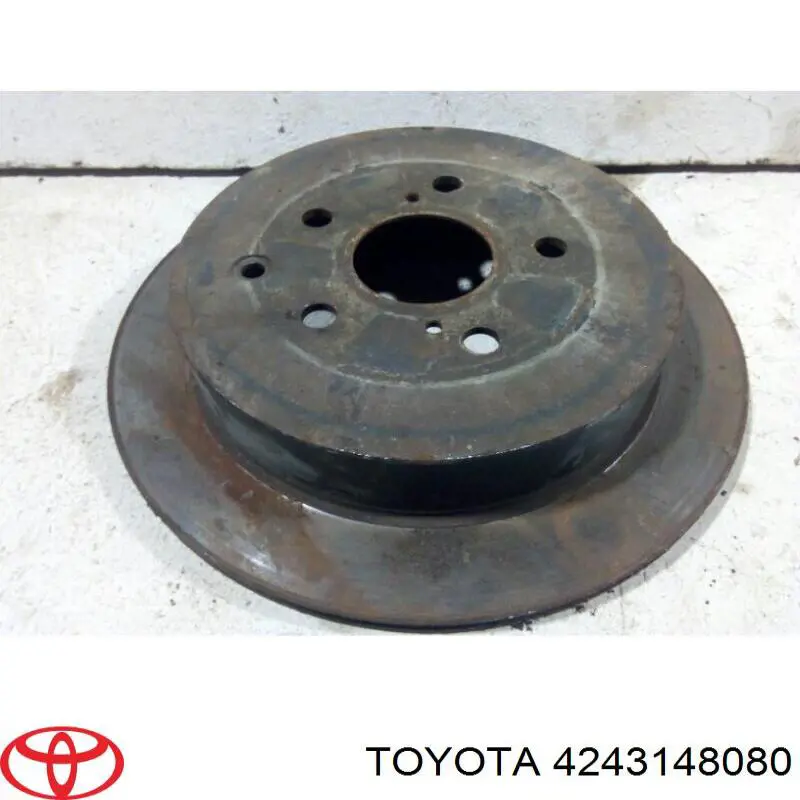 Диск гальмівний задній Toyota 4243148080