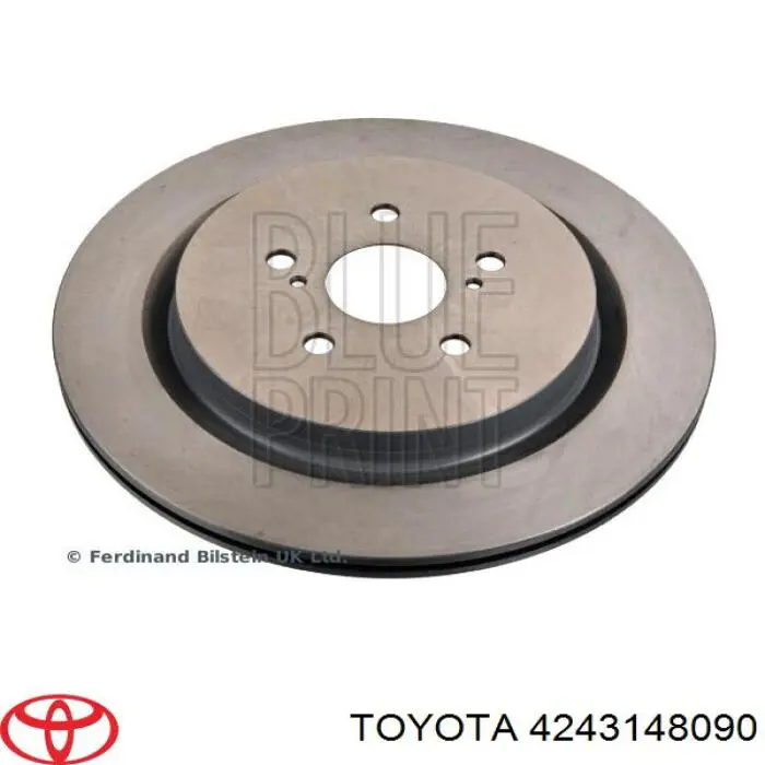 Задні дискові гальма Toyota 4243148090 ціна, від 81.77 USD