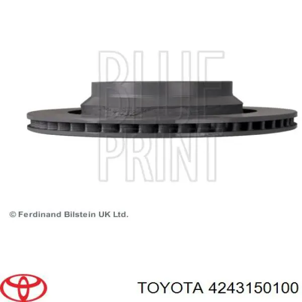 Гальмівні диски 4243150100 Toyota