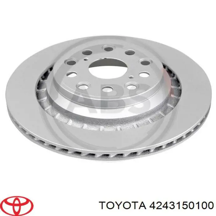 Купити 4243150100 Toyota Диск заднього гальма