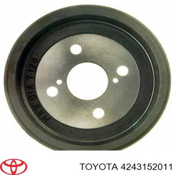 Барабан гальмівний задній Toyota Echo (Тойота Echo)