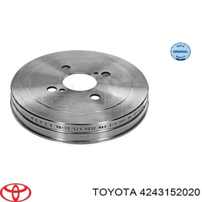Купити 4243152020 Toyota Барабан гальмівний задній