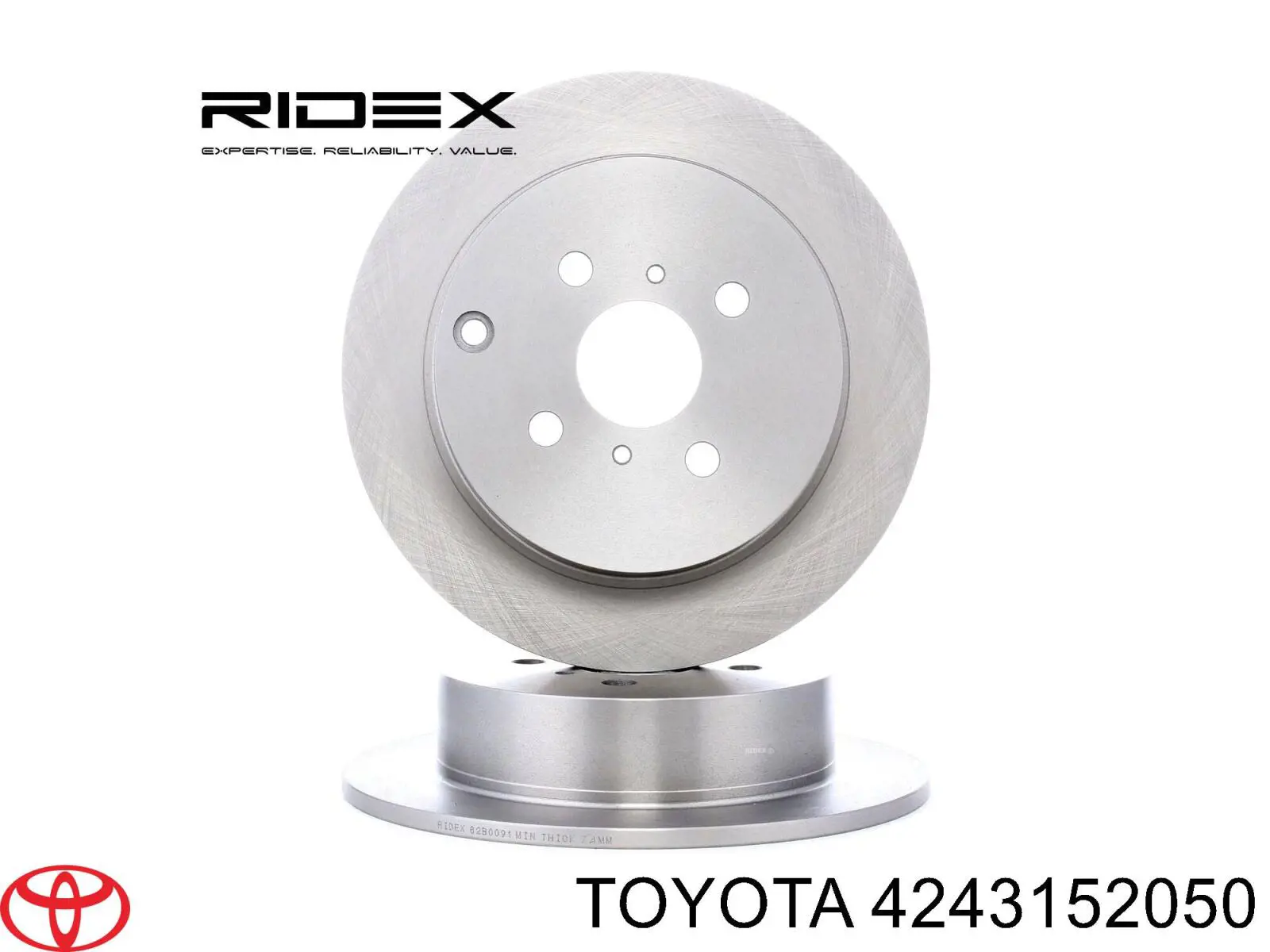 Гальмівні диски 4243152050 Toyota