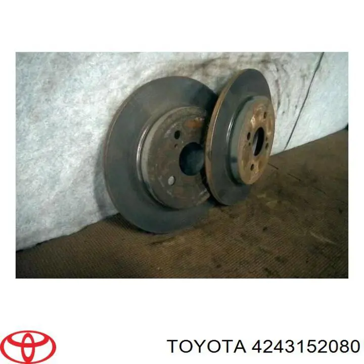 Купити 94VB3A719AB Ford Диск заднього гальма