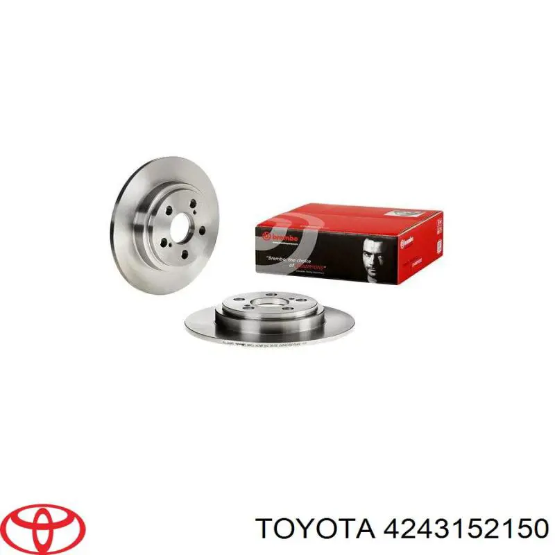 Гальмівні диски 4243152150 Toyota
