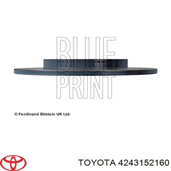 Гальмівні диски 4243152160 Toyota