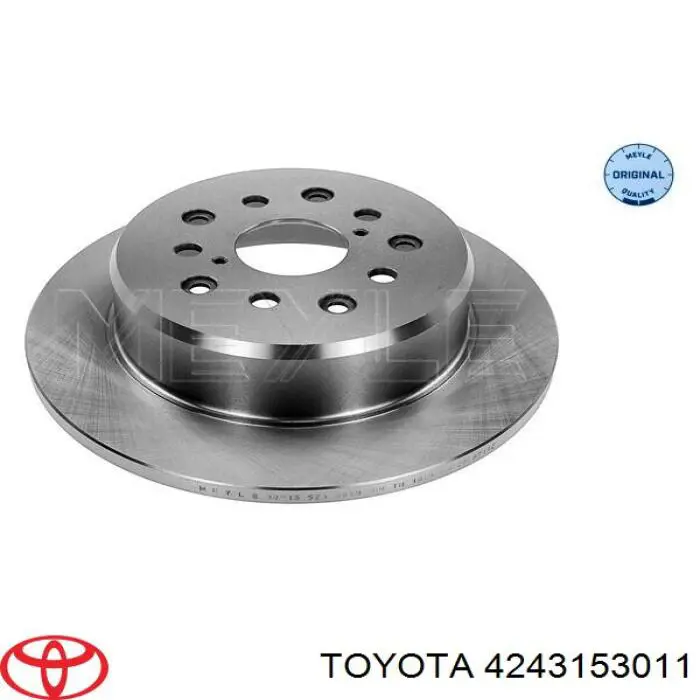 Гальмівні диски 4243153011 Toyota