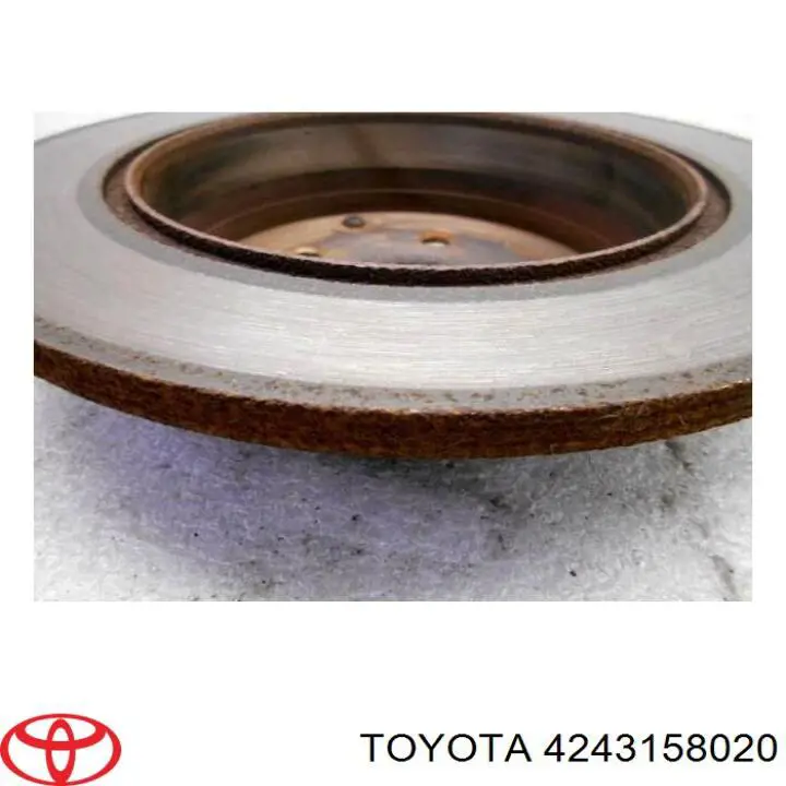 Гальмівні диски 4243158020 Toyota