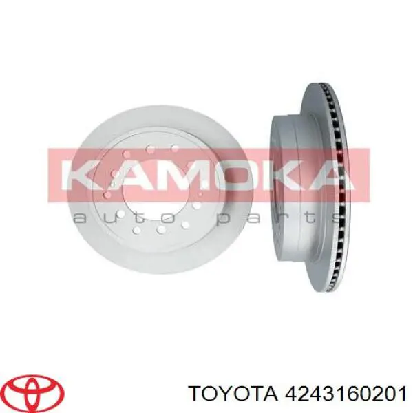 4243160201 Toyota Дискові гальма