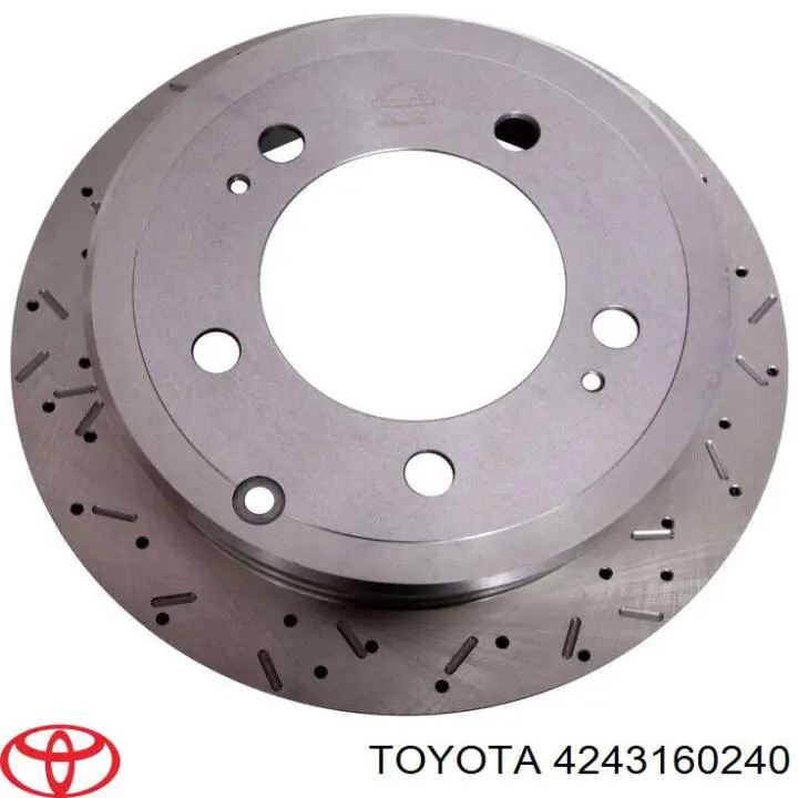 Купити 4243160240 Toyota Диск заднього гальма